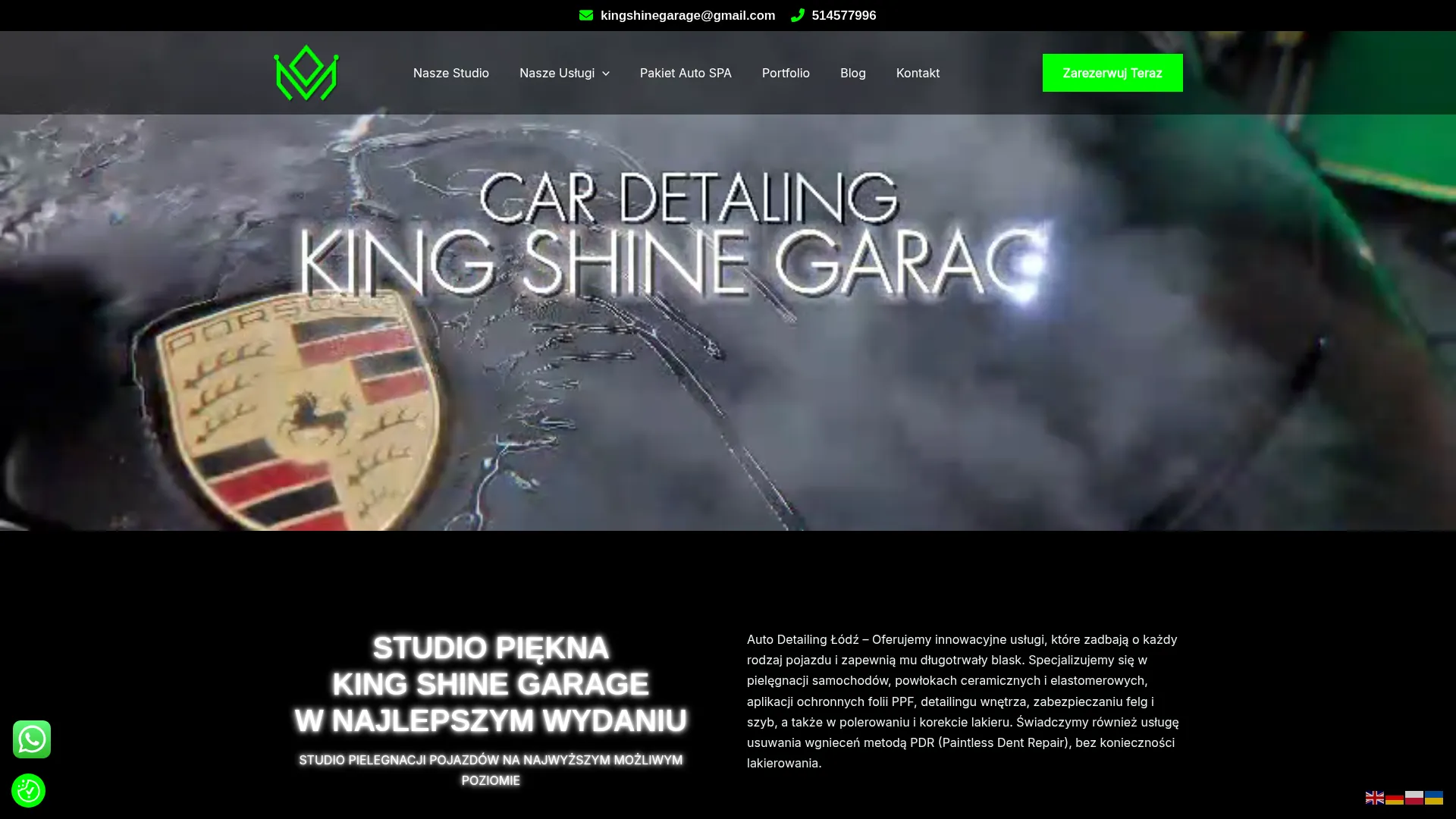 Screenshot strony https://ecommerce-wroclaw.pl